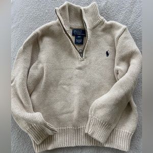 Poll by Ralph Lauren knit sweater half zip